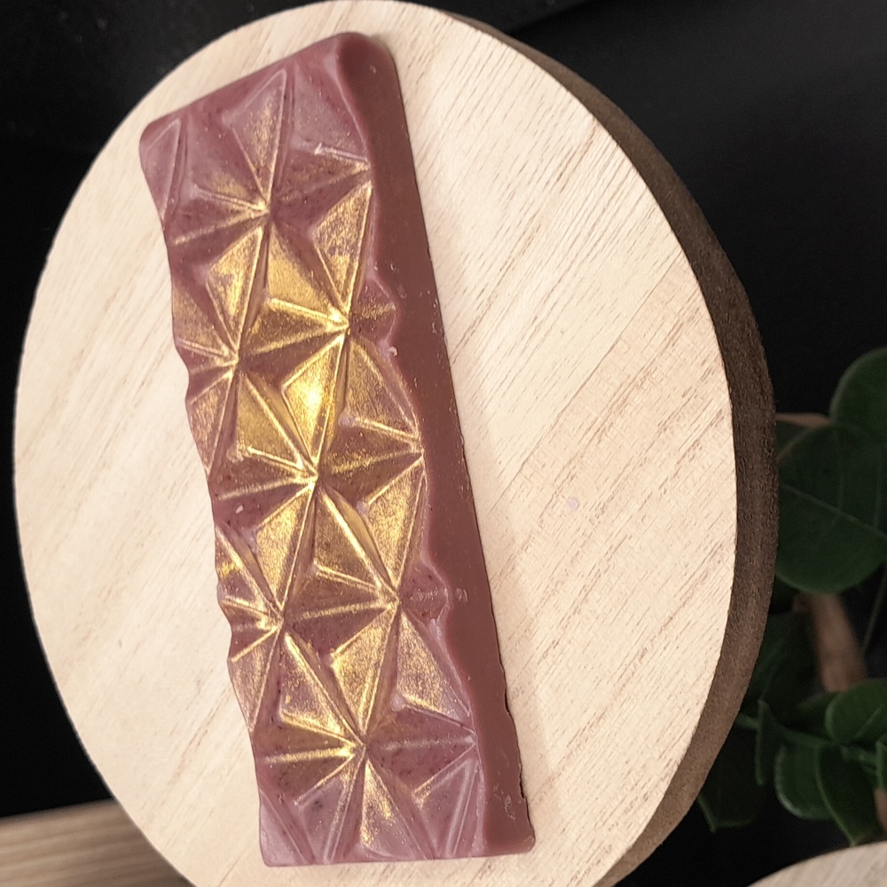 Baked Apple Pie Handmade Brown And Gold Wax Melt Bars, Pack Of 2 - Picture 3 of 5